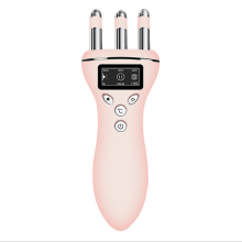 Electric magnetic heating massage instrument multifunctional color light massage instrument relieve body massager